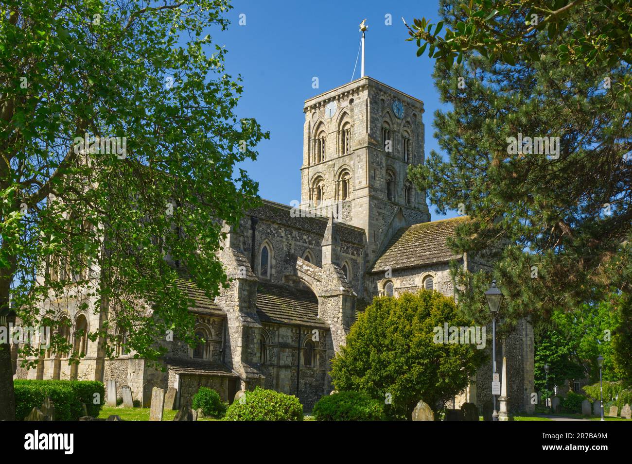 Saint Mary de Haura Church in Shoreham-By-Sea, West Sussex, England Stock Photo