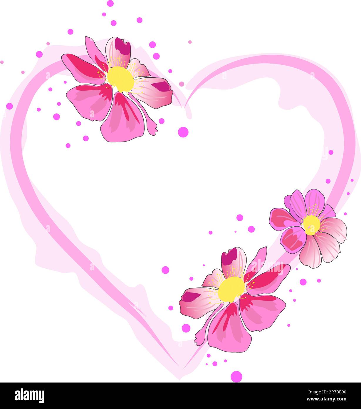 Flora Heart Clips Flora Heart Clips