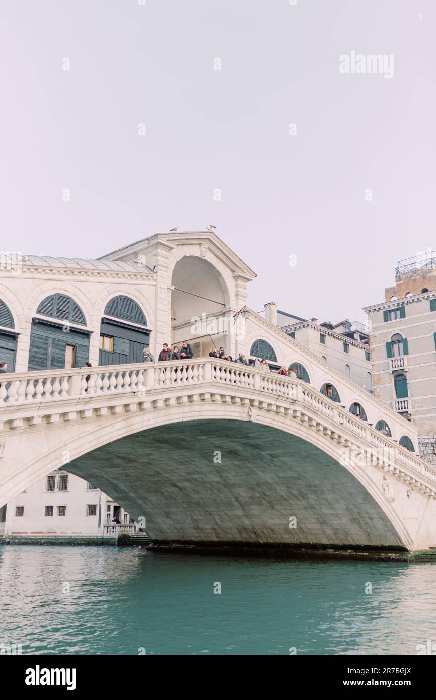 The Rialto Bridge is a magical place and regularly attracts people from