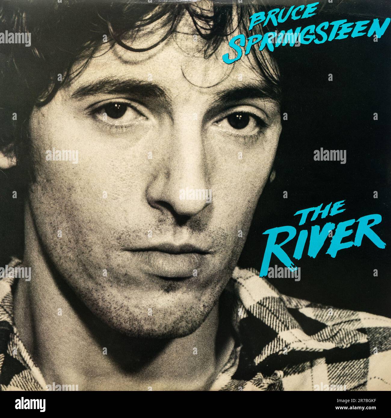 The River, album by Bruce Springsteen, vinyl record cover Stock Photo