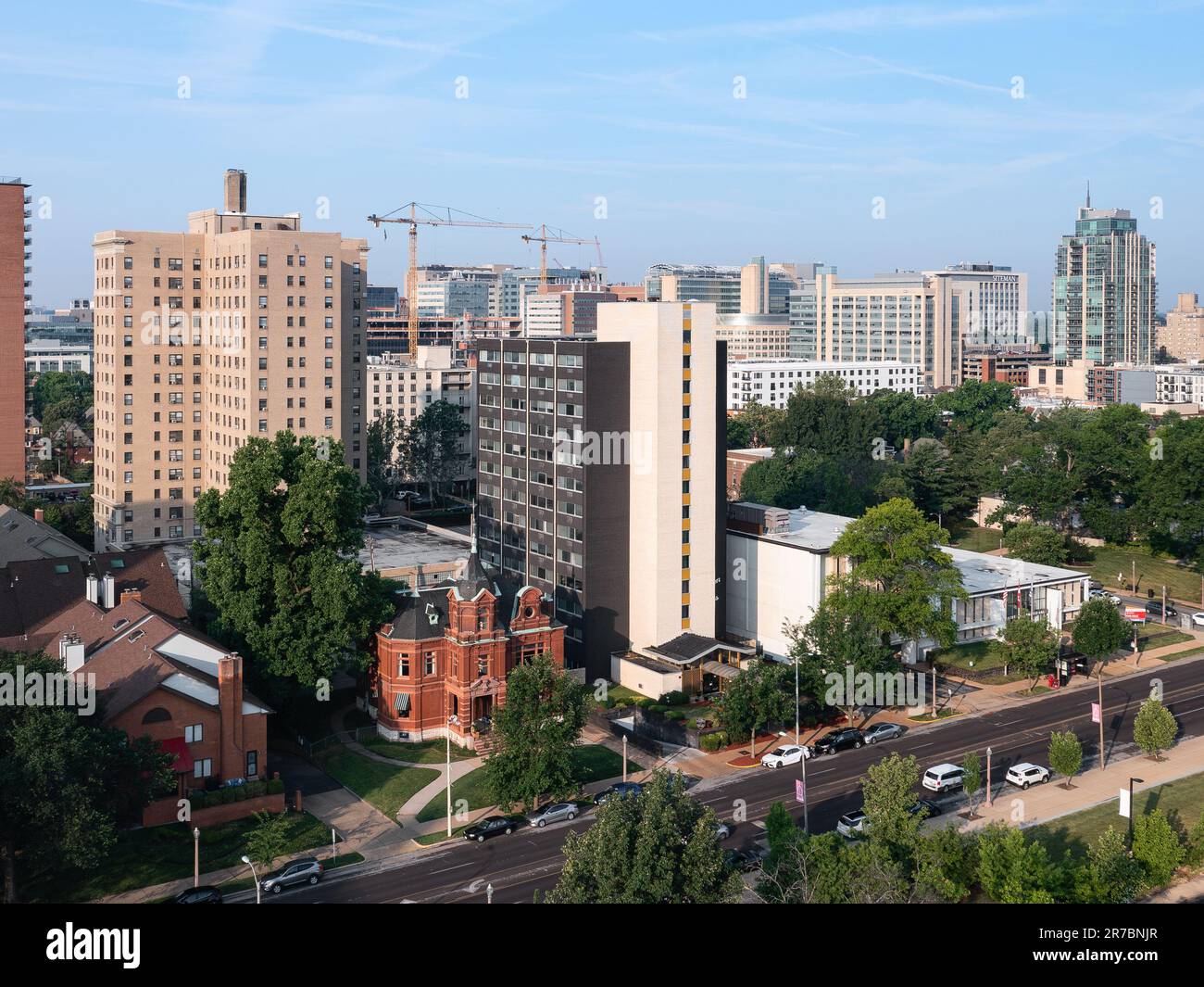 Jackson Arms apartments Stock Photo Alamy
