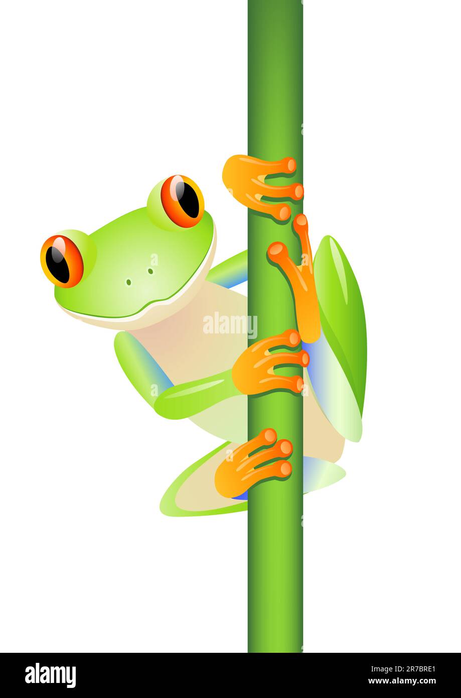 Paper Toad Vector Cute toad vector illustration Stock Vector Image & Art - Alamy