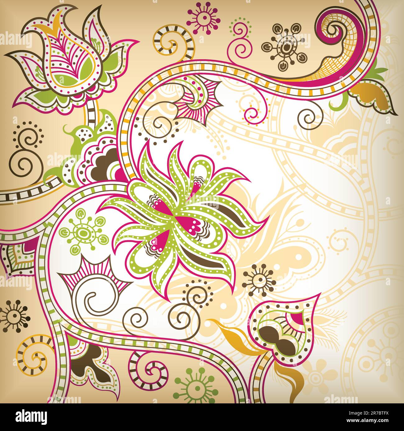 Asiya Short Set - Abstract Short Set Print