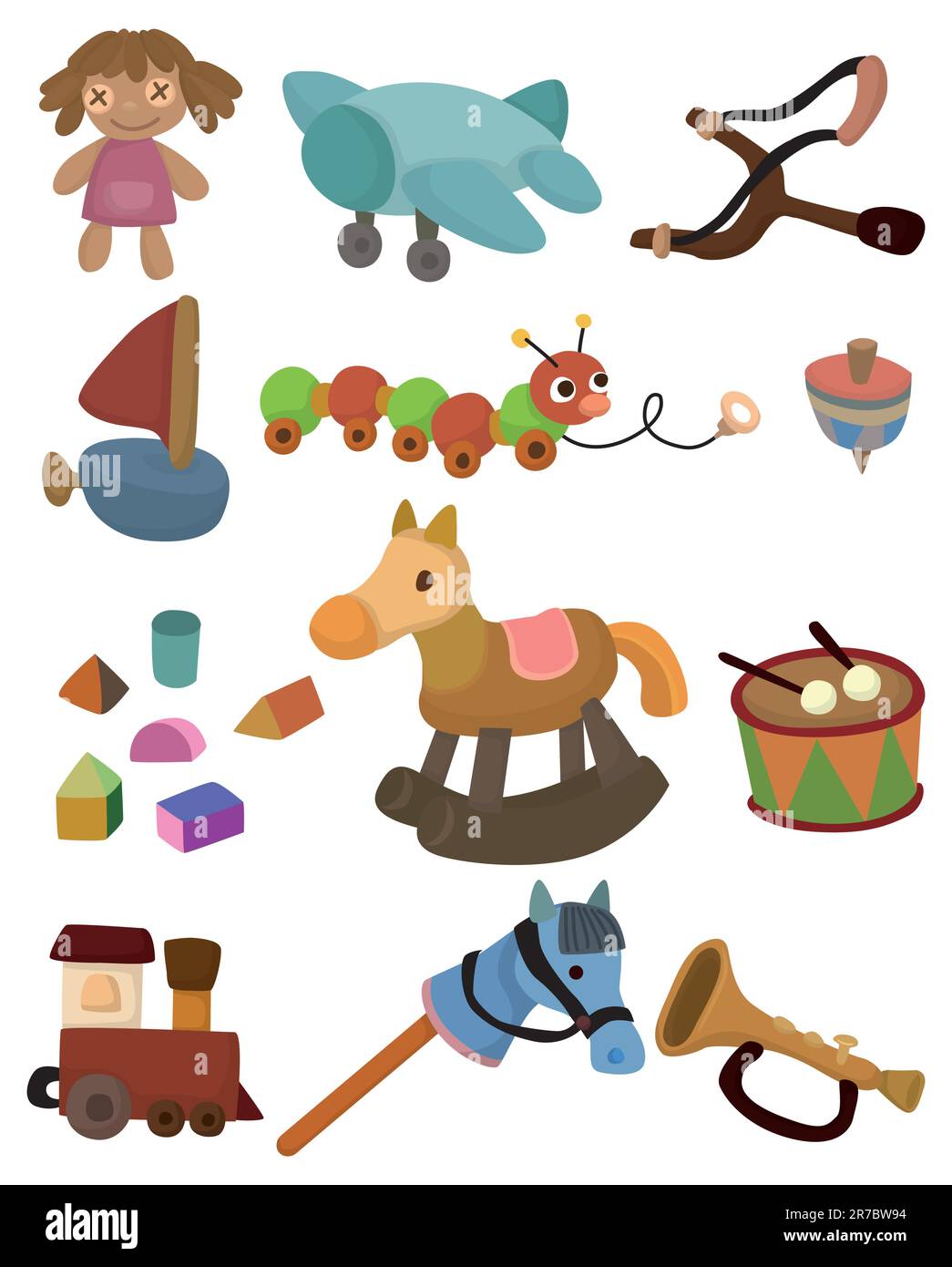 cartoon child toy icon Stock Vector Image & Art - Alamy