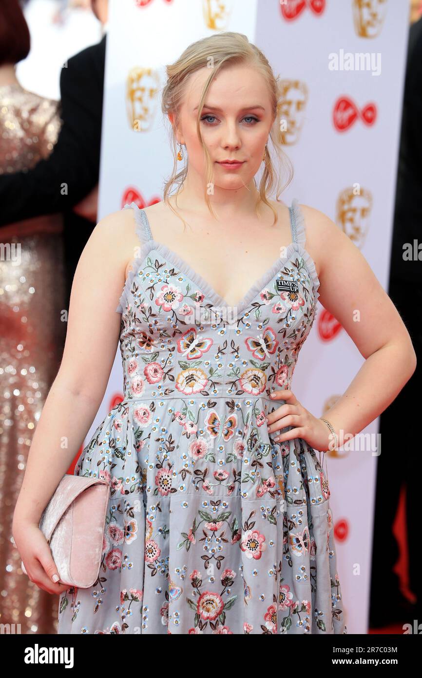 Alexa Davis attends the Virgin TV British Academy Television Awards at The Royal Festival Hall in London, England. Stock Photo