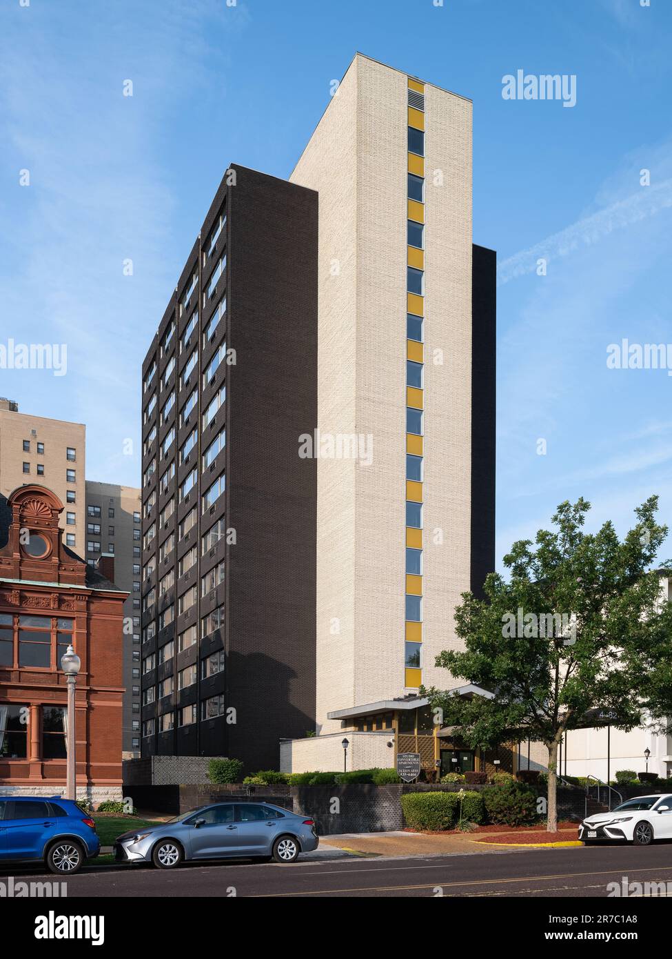Jackson Arms apartments Stock Photo Alamy