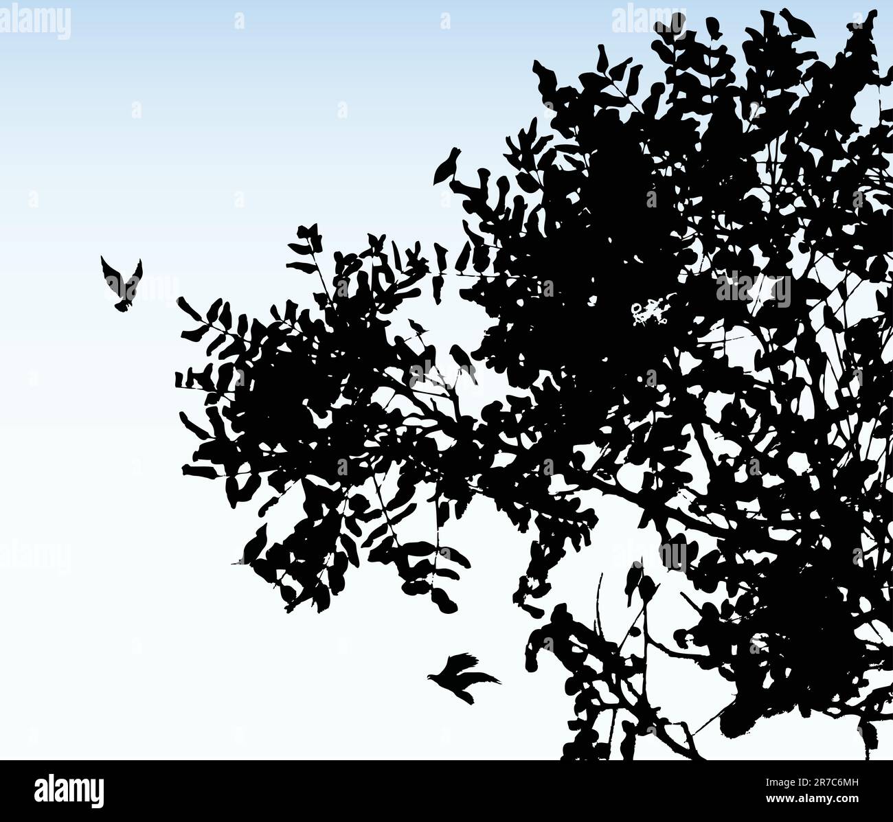vector illustration of a tree Stock Vector Image & Art - Alamy