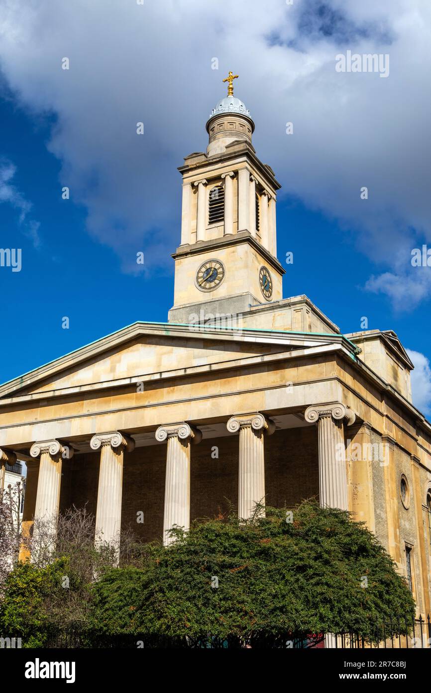 The exterior of St. Peters Church on Eaton Square in London, UK. Stock Photo