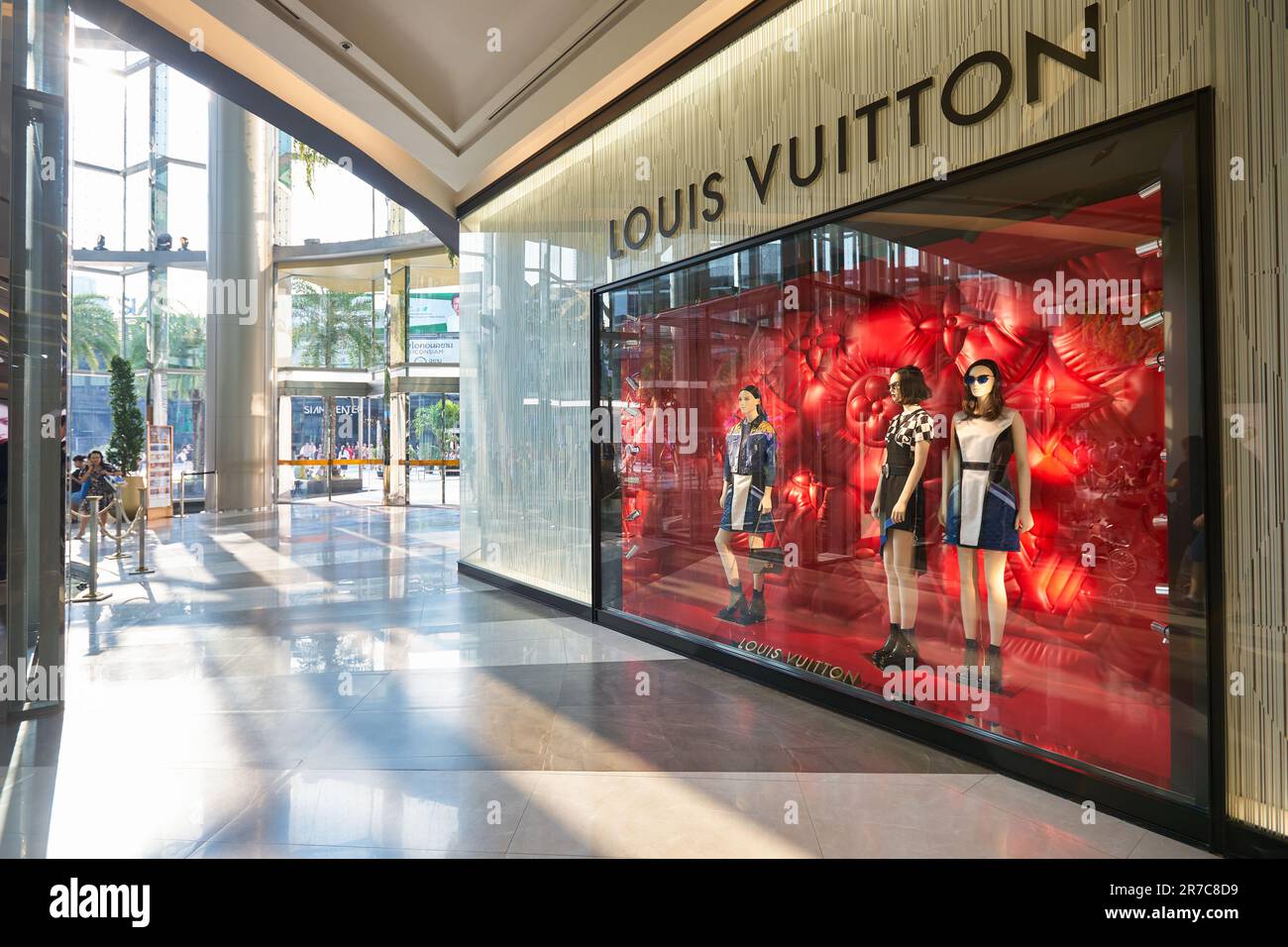 Louis Vuitton LV Shop in Siam Paragon Editorial Photo - Image of