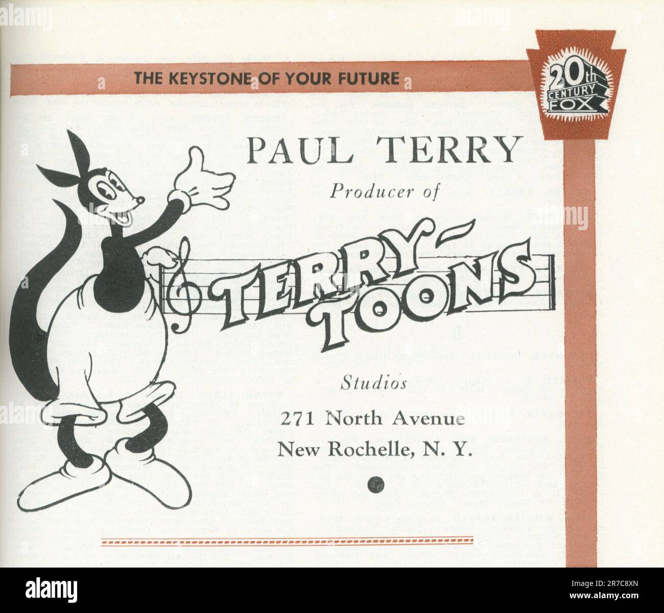 Trade ad for terry toons cartoon shorts produced by paul terry at a