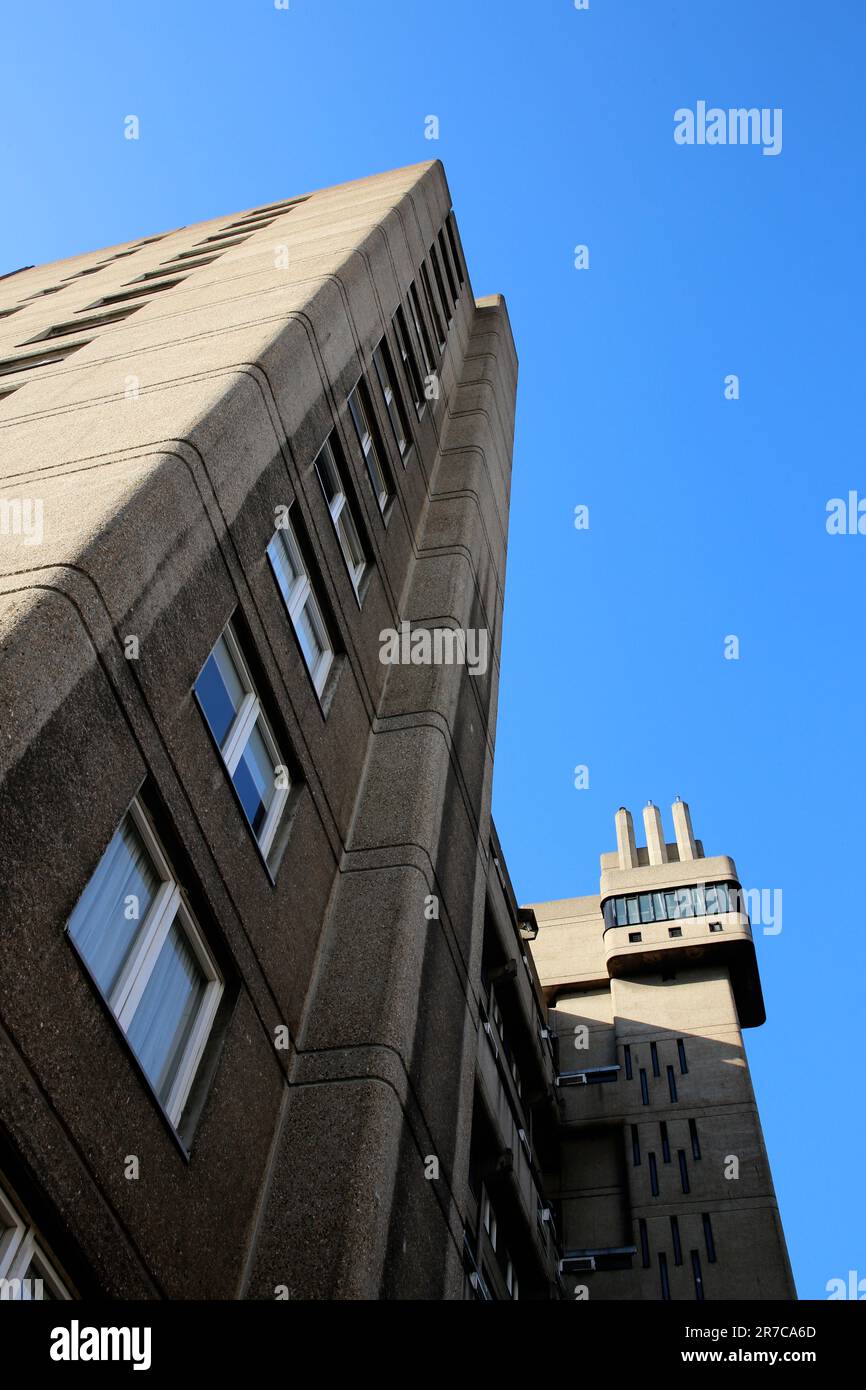 Glenkerry House brutalist architecture Hackney London Stock Photo Alamy