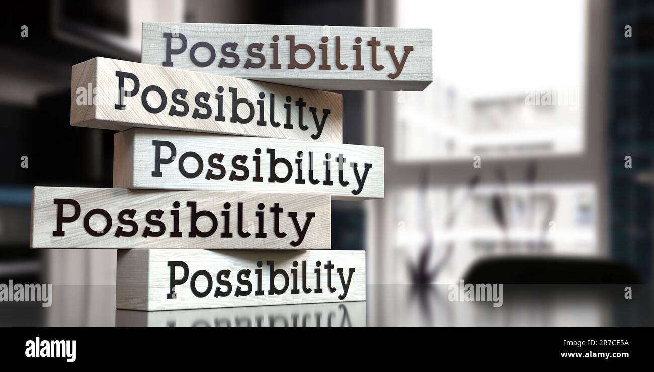 Possibility and potentiality hi-res stock photography and images - Alamy