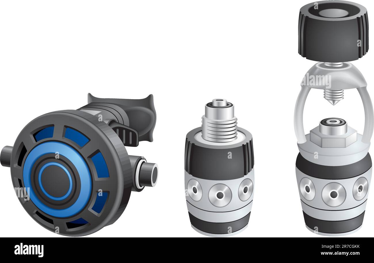 Regulator for Diving vector Stock Vector Image & Art Alamy