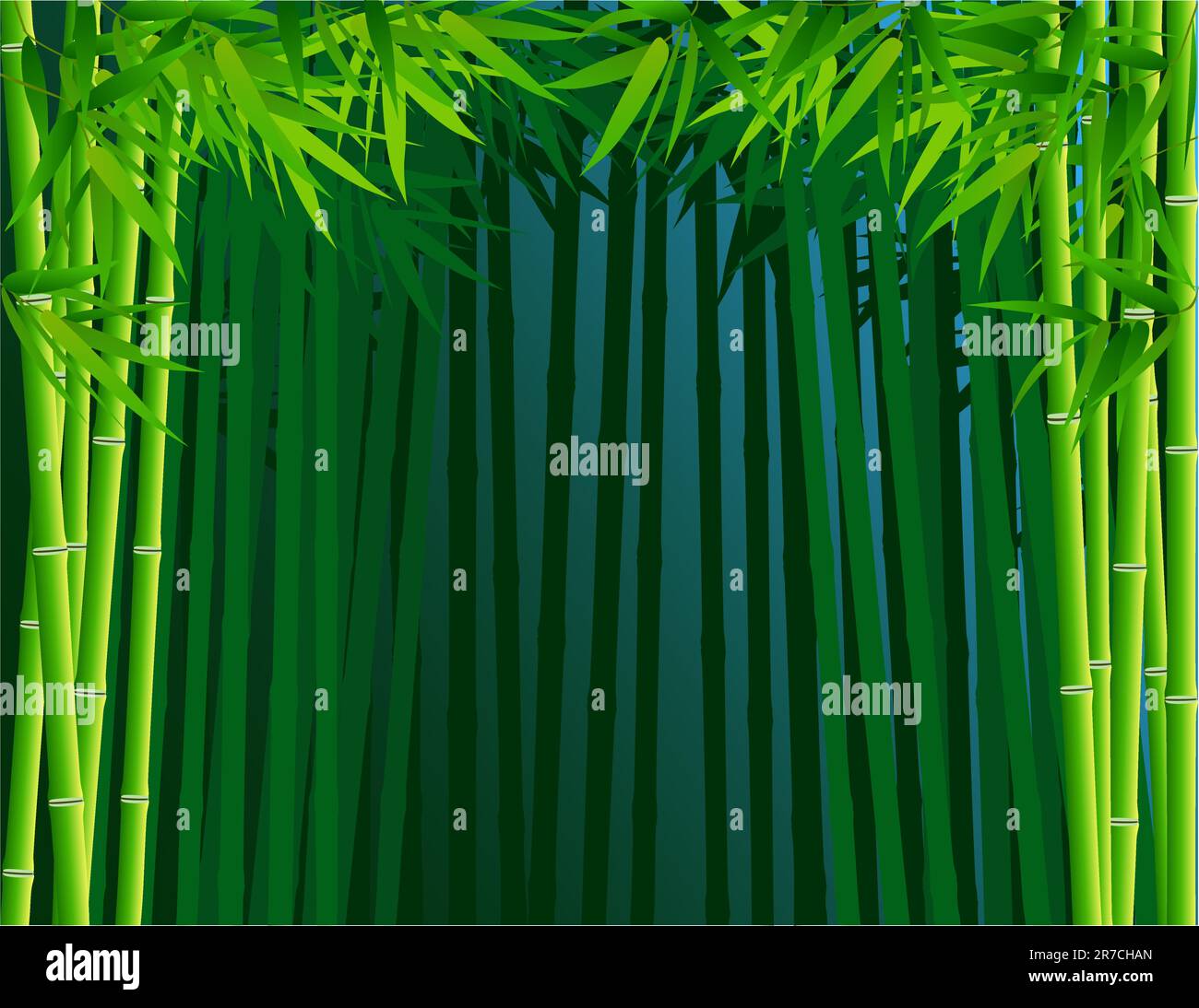Bamboo forest background Stock Vector Image & Art - Alamy