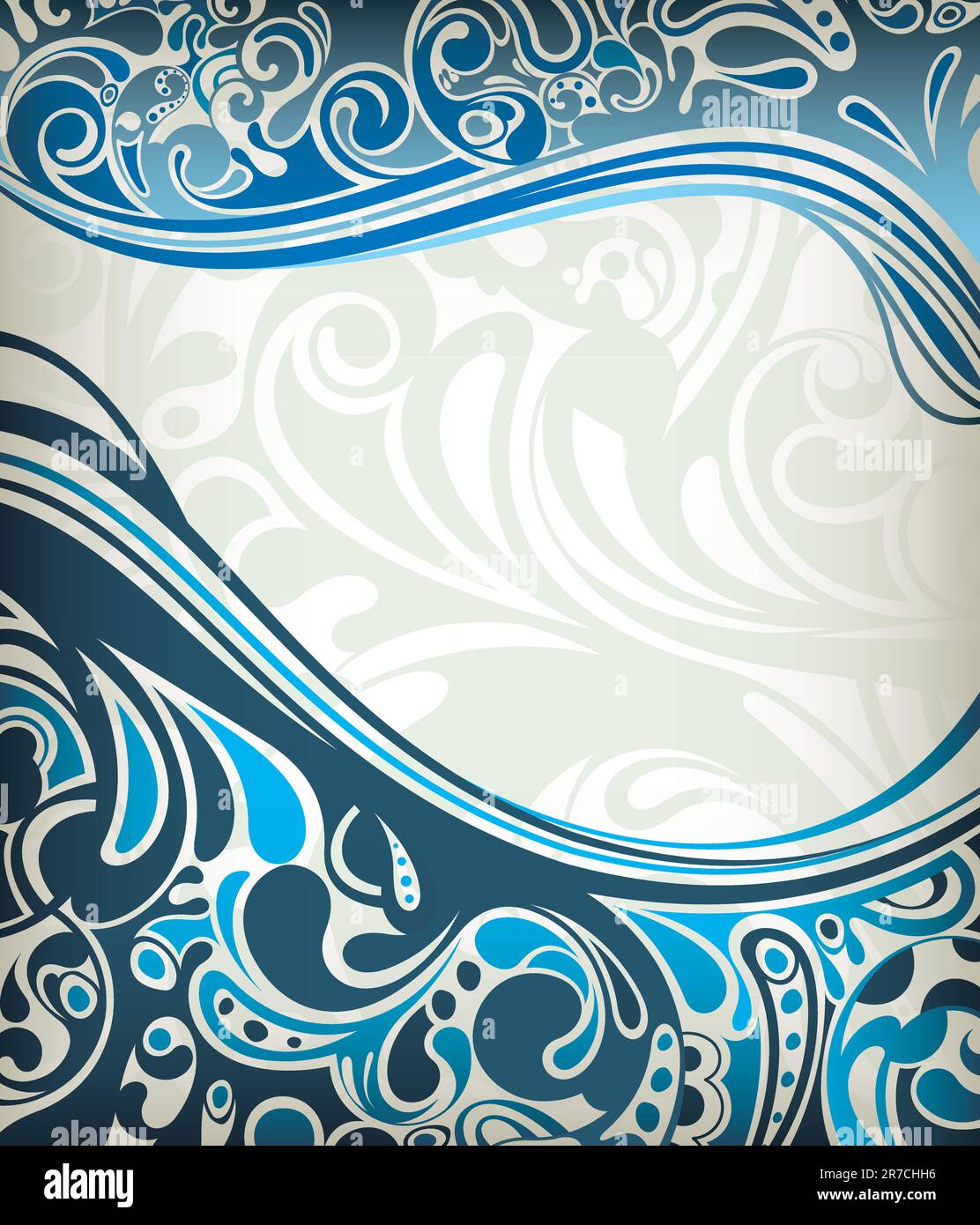Illustration of seamless floral pattern in asian style Stock Vector ...