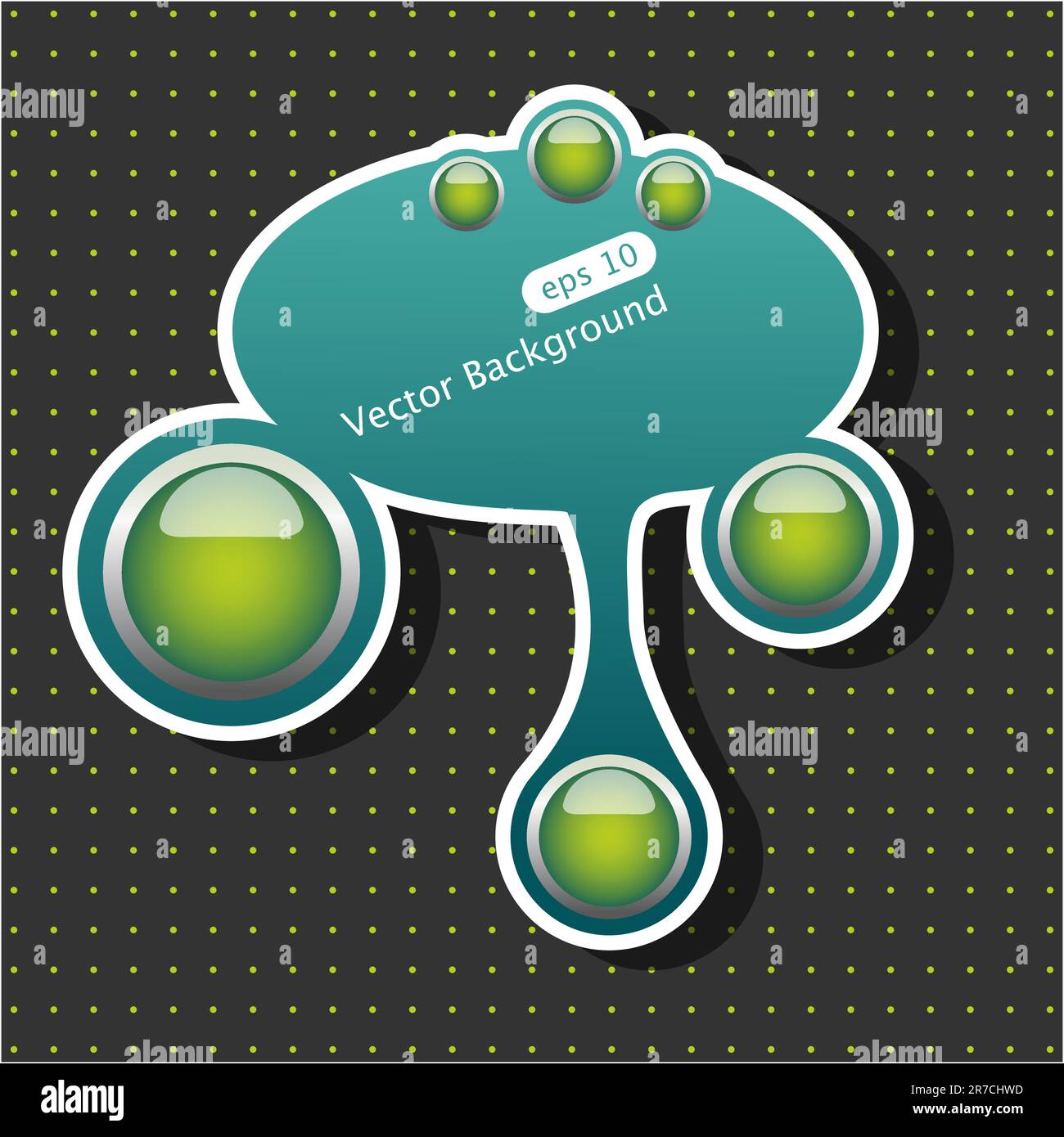 Blue green glow Stock Vector Images - Alamy