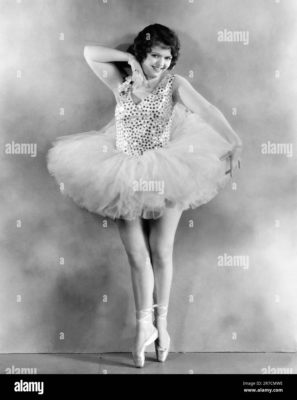 Hollywood, California:   1929 Actress Sally Starr shows her Broadway dancing form. Stock Photo