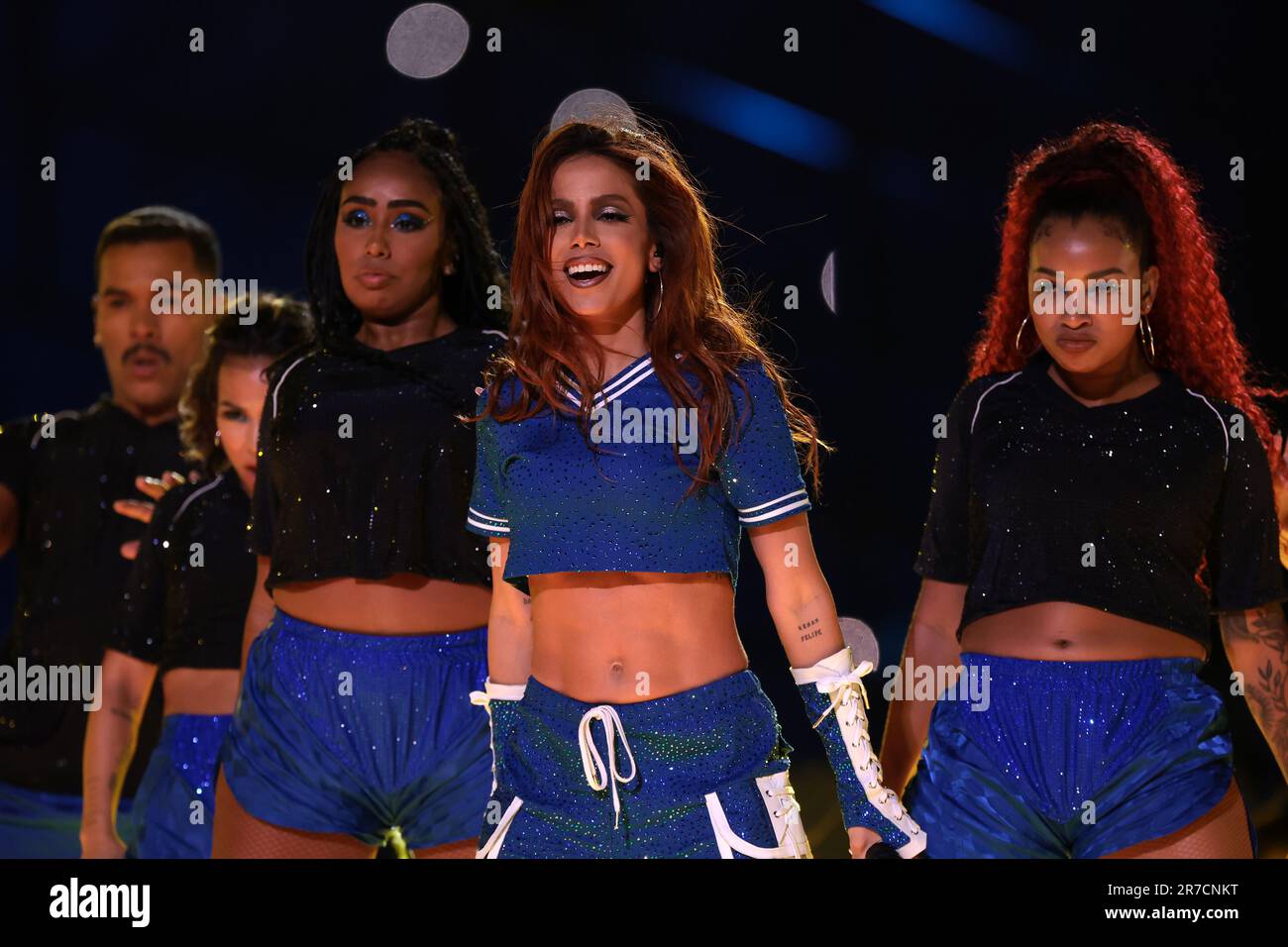 Istanbul, Turkey, 10th June 2023. Brazilian singer Anitta ( Larissa de