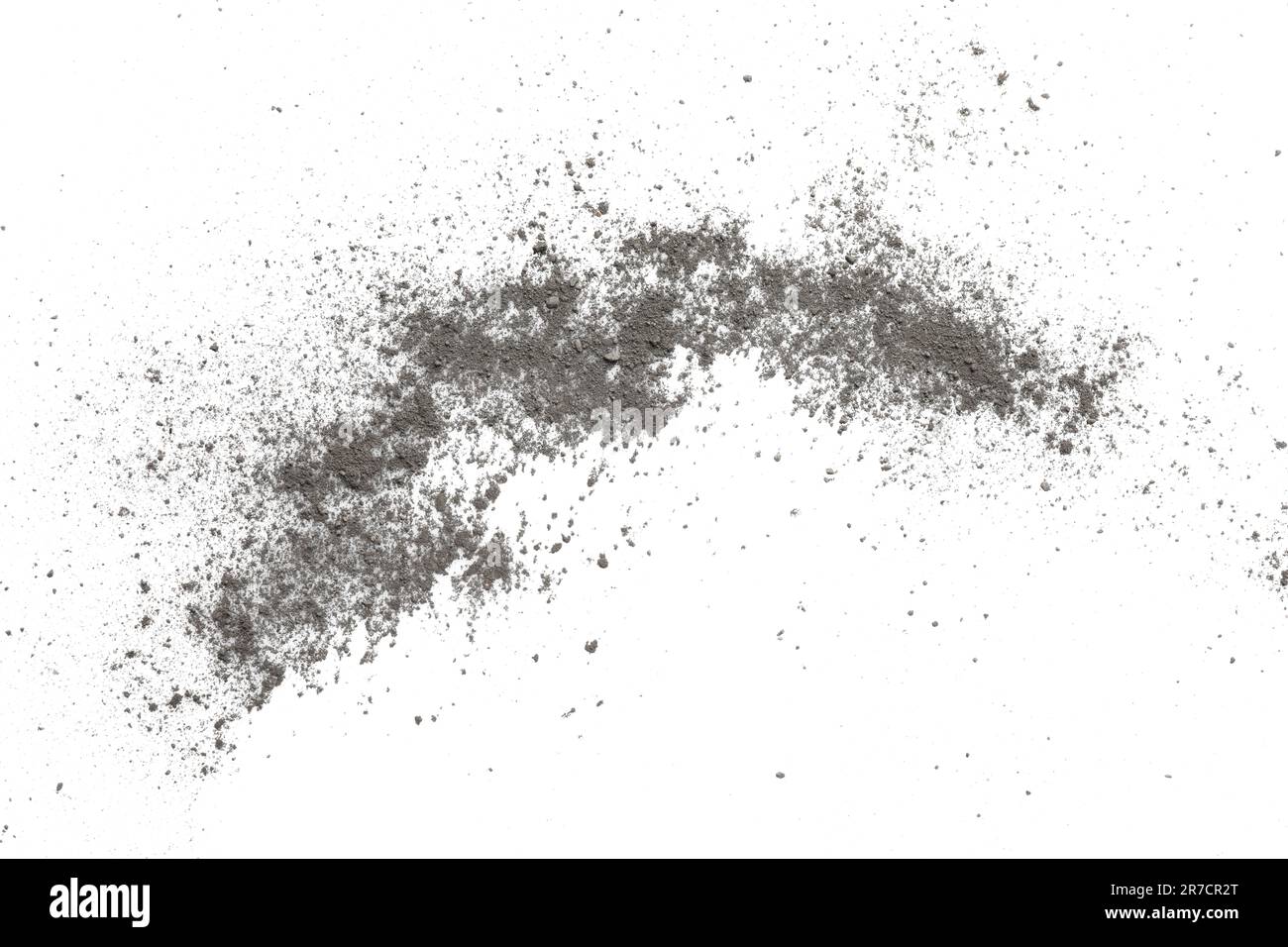 Dusty grain particles background Cut Out Stock Images & Pictures - Alamy