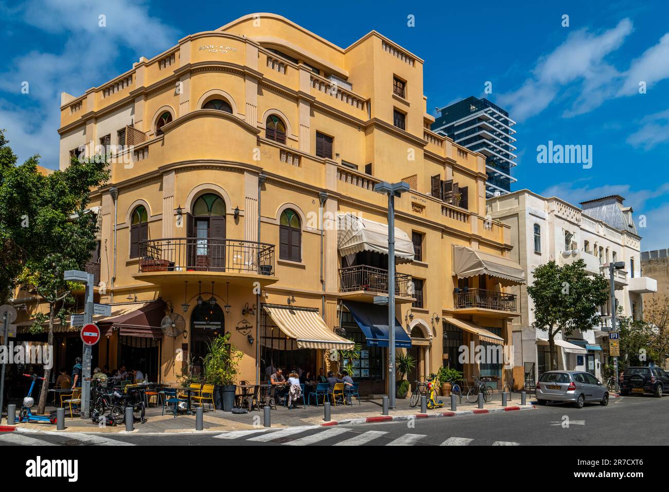 WHITE CITY TEL AVIV ISRAEL Stock Photo