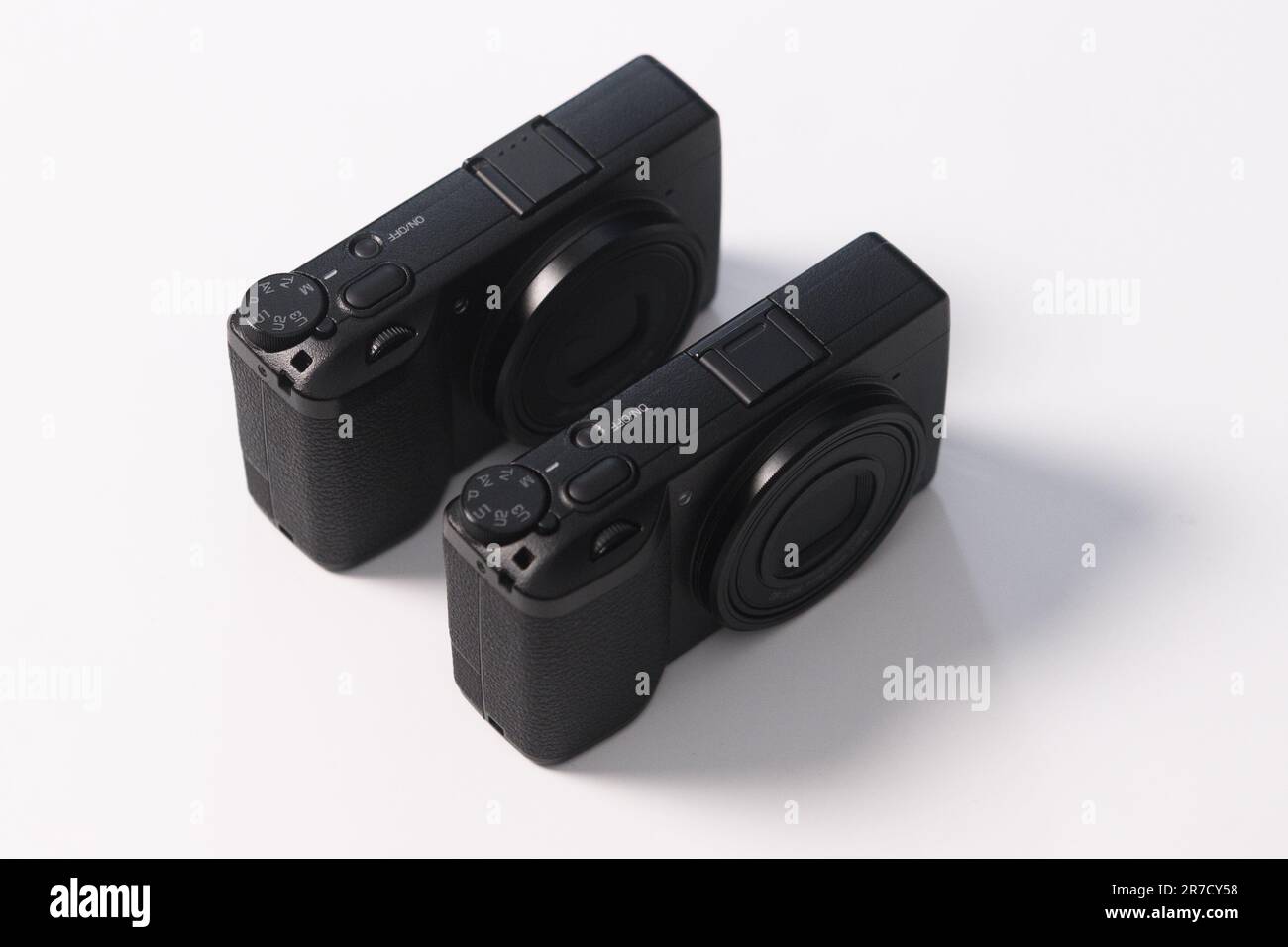 Ho Chi Minh city, Vietnam June 2023. Ricoh GRIII 3x Camera photos for editorial use only Stock