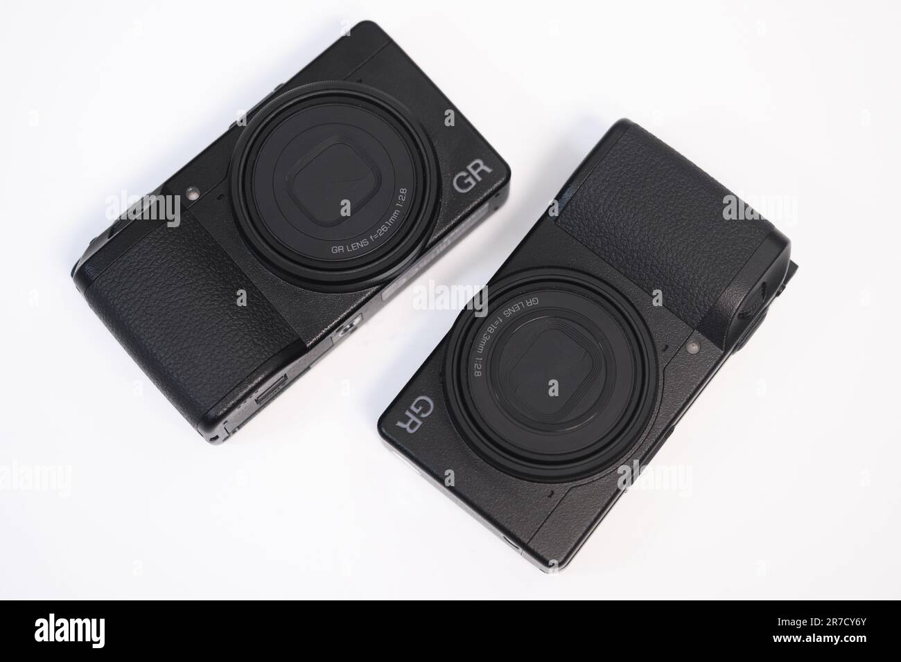 Ho Chi Minh city, Vietnam June 2023. Ricoh GRIII 3x Camera photos for editorial use only Stock