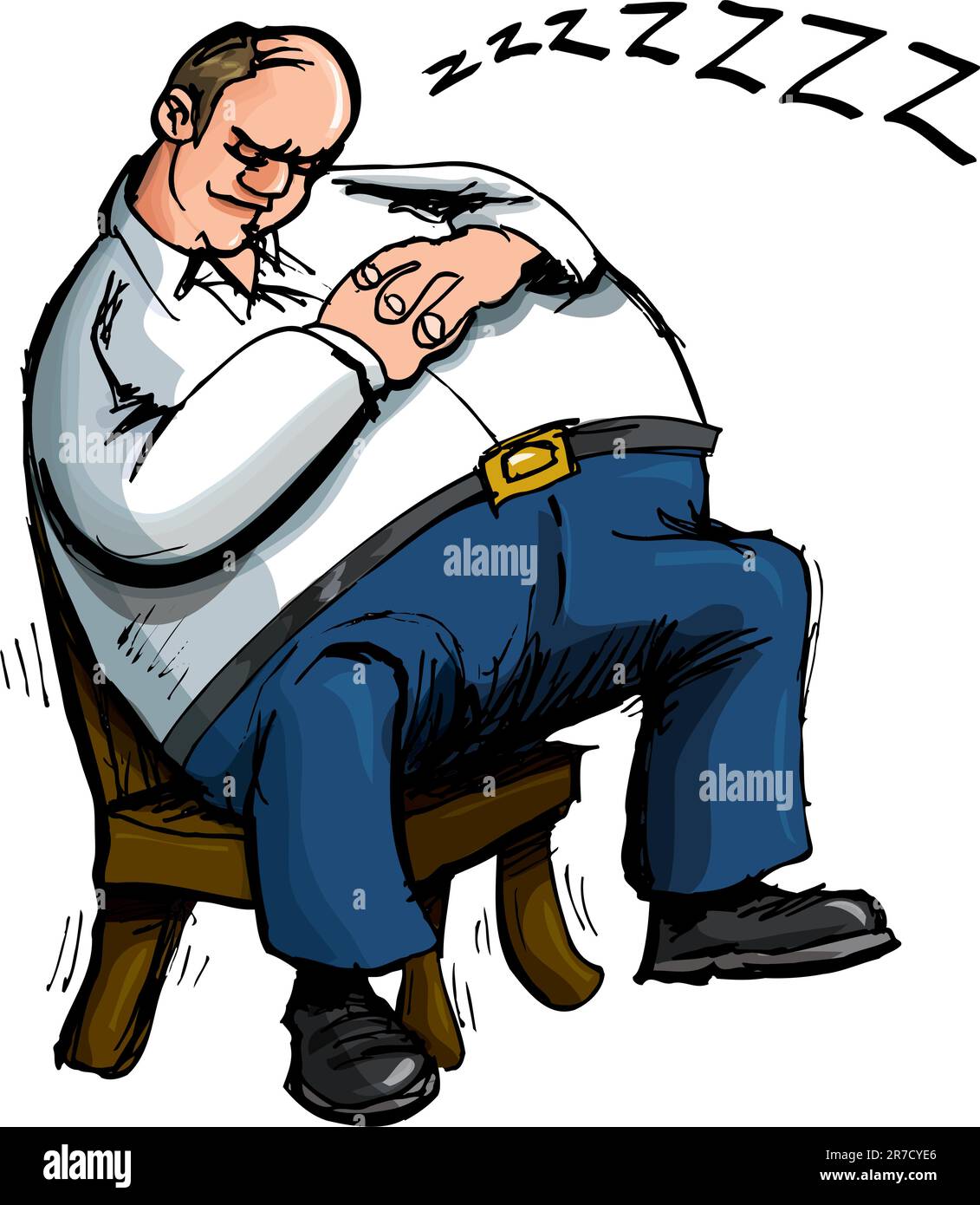 https://c8.alamy.com/comp/2R7CYE6/cartoon-of-overweight-man-sleeping-in-a-chair-isolated-on-white-2R7CYE6.jpg
