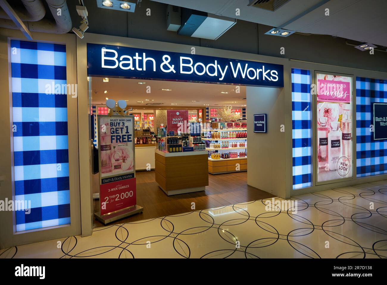 Atlanta capital of the U.S. state of Georgia, The Bath & Body Works store  in Lenox Square a shopping centre mall with well known brand name stores on  Stock Photo - Alamy