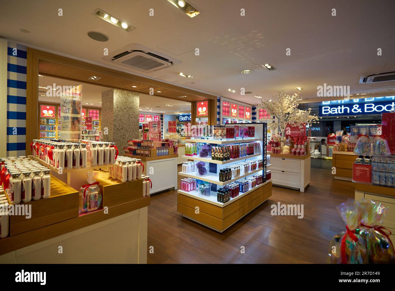 BANGKOK, THAILAND CIRCA JANUARY, 2020 interior shot of a Bath & Body