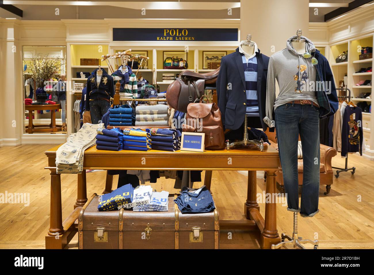 Ralph lauren store interior hi-res stock photography and images - Alamy