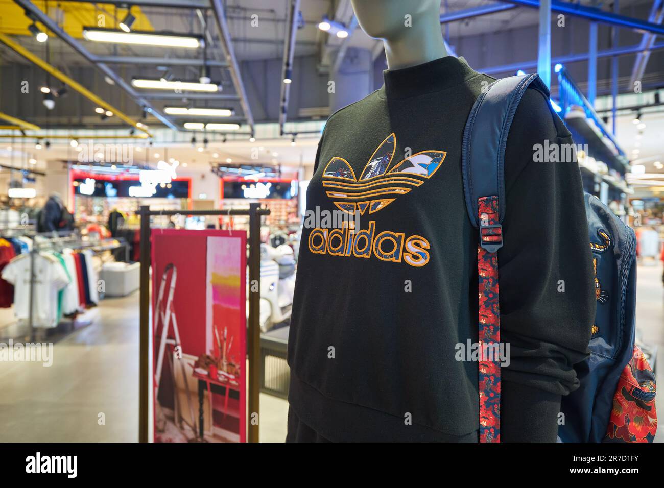 BANGKOK, THAILAND - CIRCA JANUARY, 2020: Adidas apparel displayed at Siam  Paragon shopping mall in Bangkok Stock Photo - Alamy