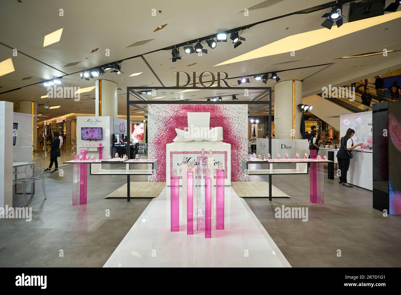 CHANEL Shop In Siam Paragon Mall, Bangkok, Thailand Stock Photo