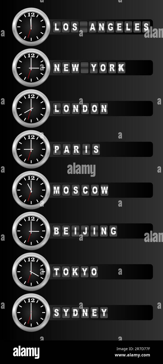 London clocks Stock Vector Images Alamy
