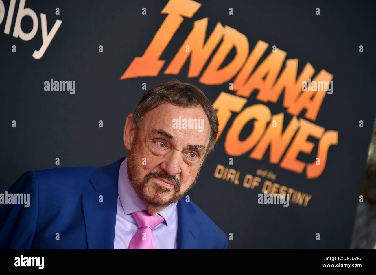 John Rhys-Davies arrives at the premiere of "Indiana Jones and the Dial