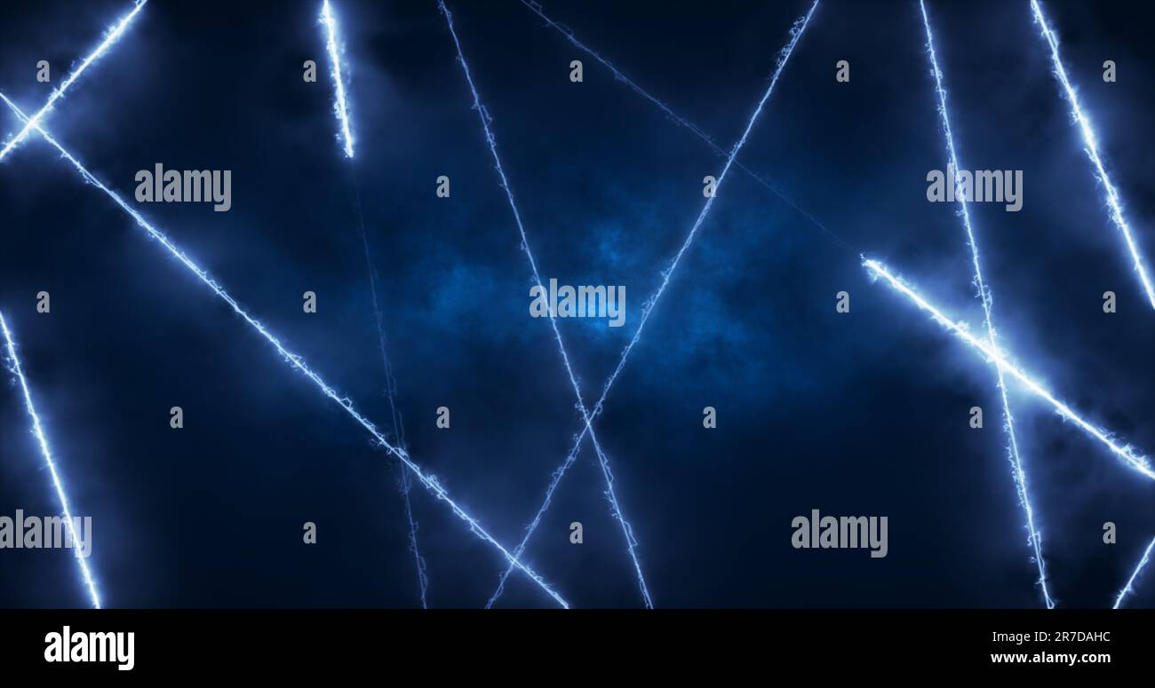 Abstract blue energy lines magical glowing background Stock Photo - Alamy