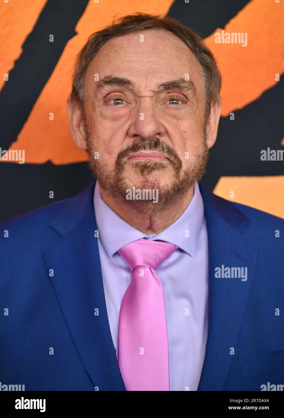 John Rhys-Davies arrives at the premiere of "Indiana Jones and the Dial