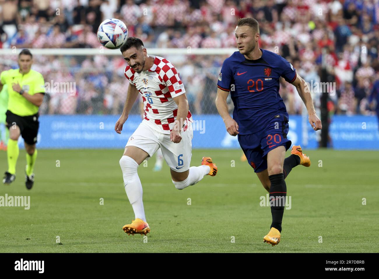 Netherlands vs Croatia football match