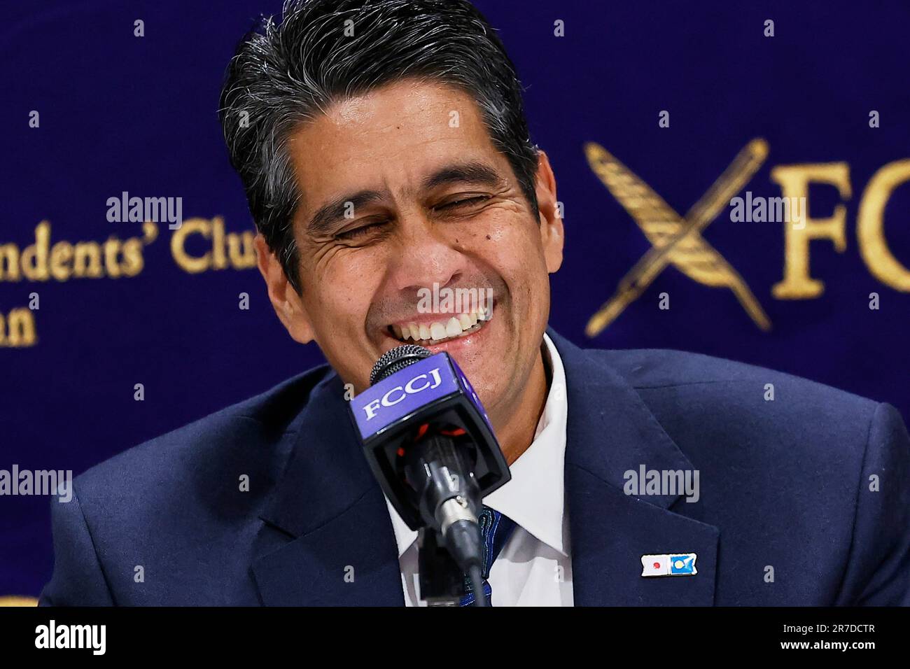 June 15, 2023, Tokyo, Japan: Surangel S. Whipps Jr. President of the