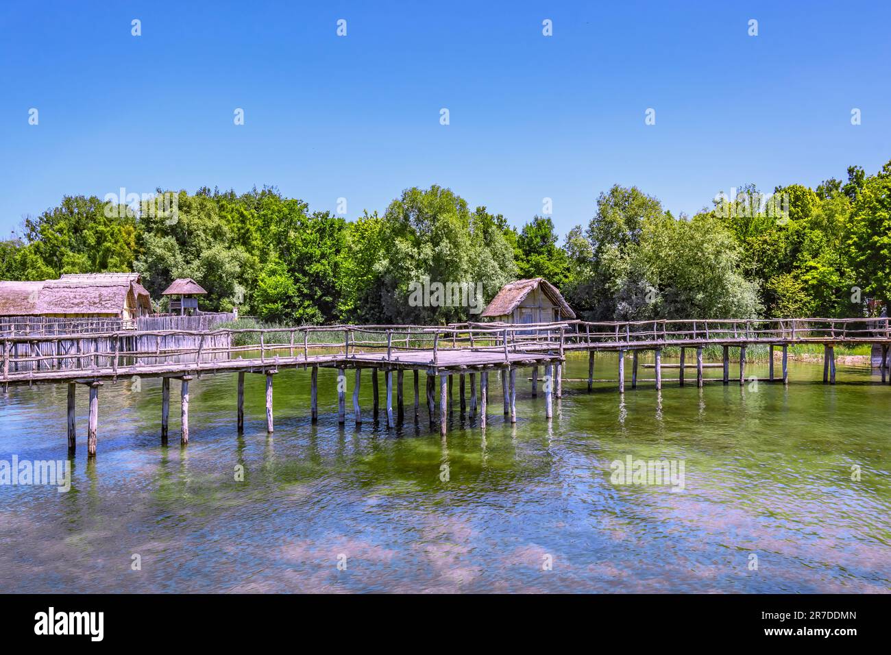 LAKE CONSTANCE STILT HOUSES Stock Photo Alamy