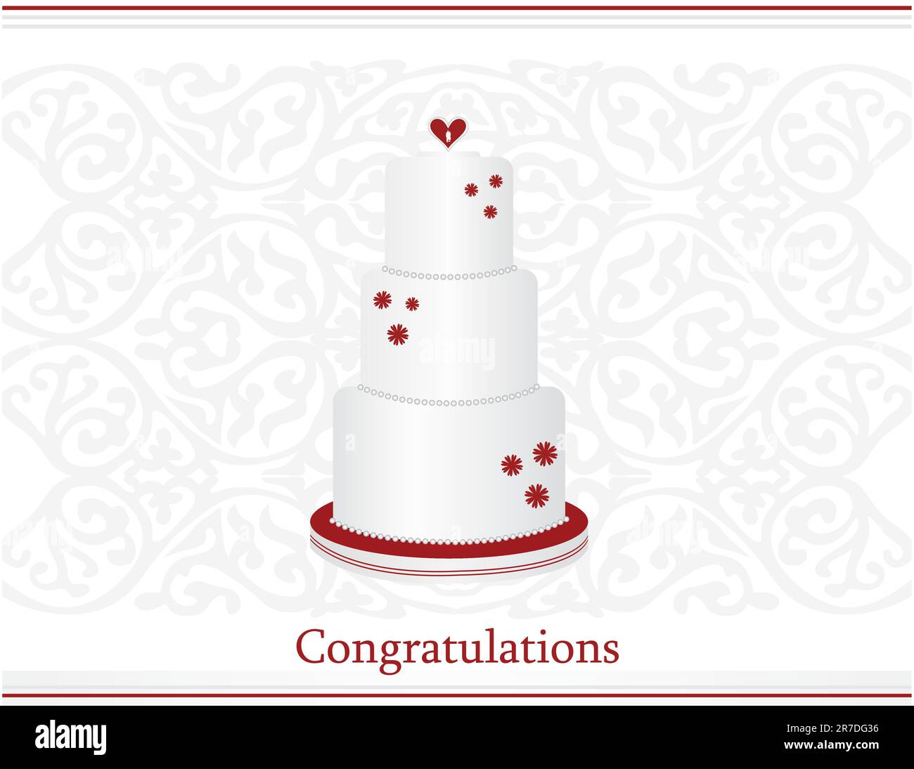 Wedding congratulations card vector Stock Vector Image & Art - Alamy