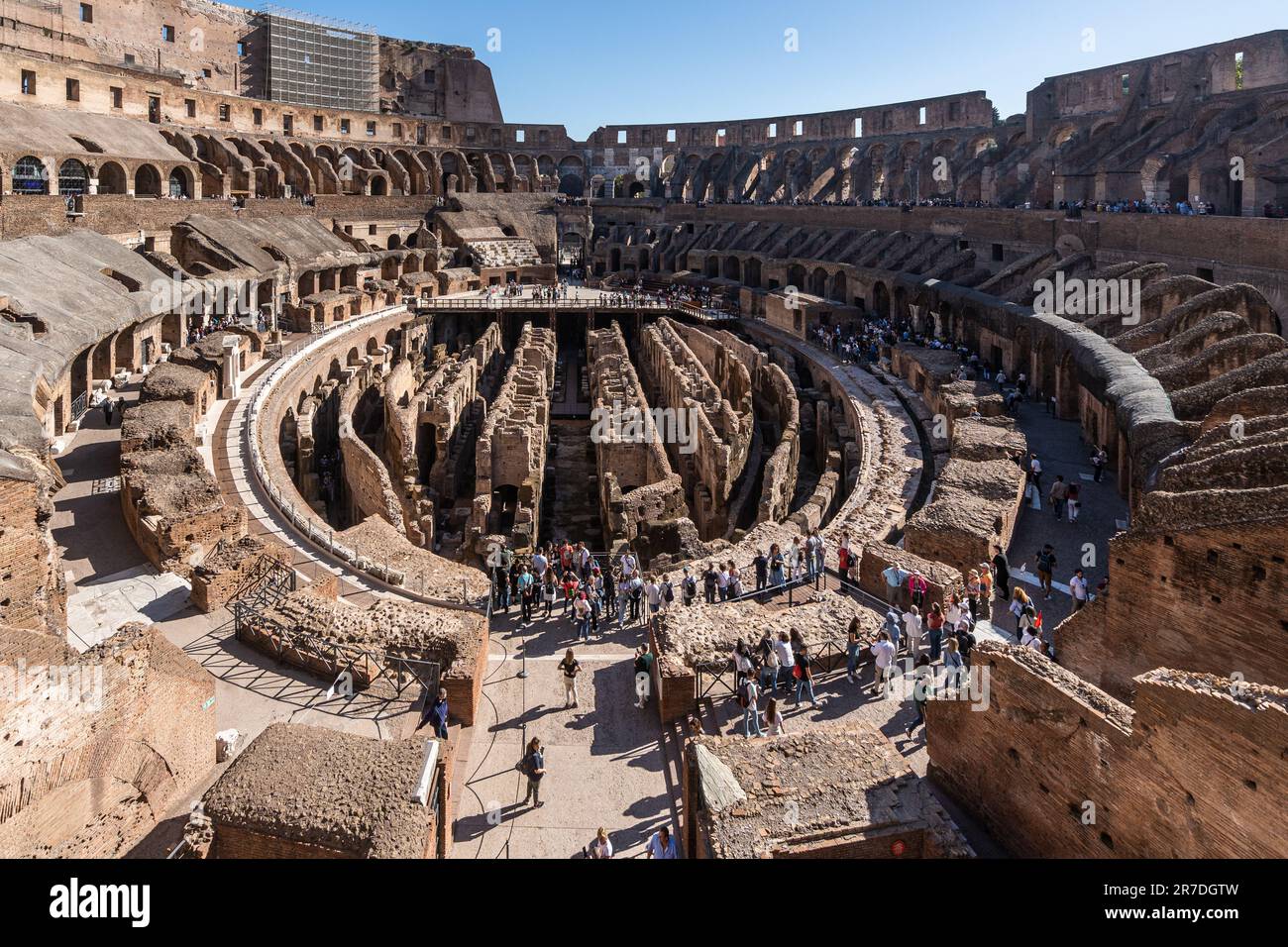 Coluseeum Rome High Res Colosseum rome interior view hi-res stock photography and images - Alamy