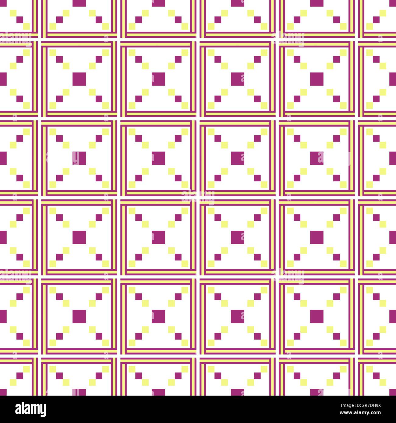 Repeating geometric pattern of small squares hi-res stock photography ...