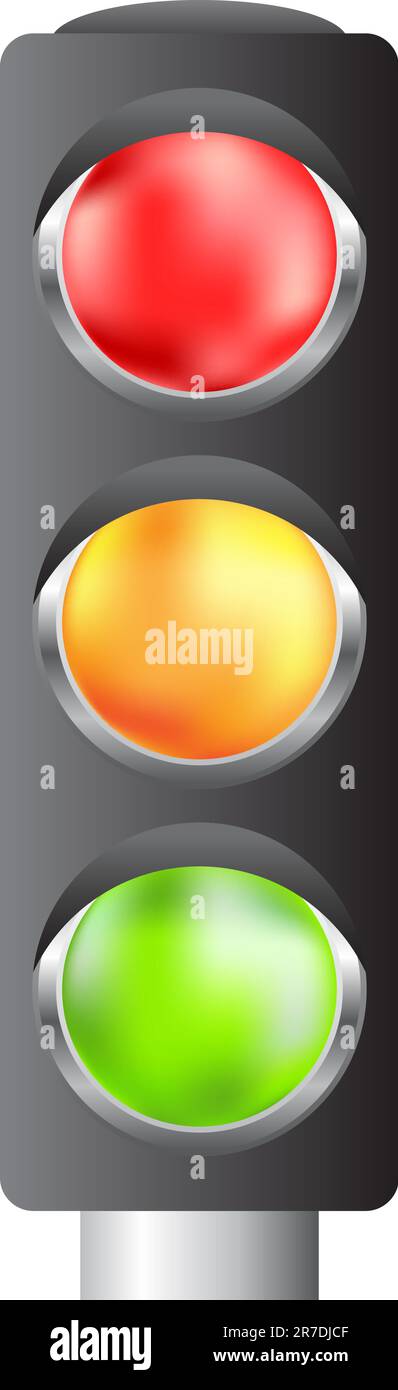 Traffic lights for your design, vector illustration Stock Vector Image ...