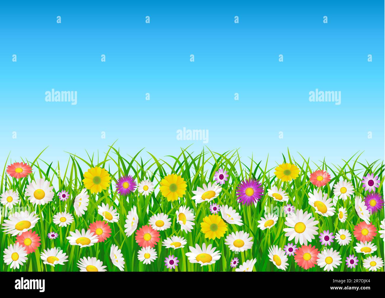 Vector illustration of nature background Stock Vector Image & Art - Alamy