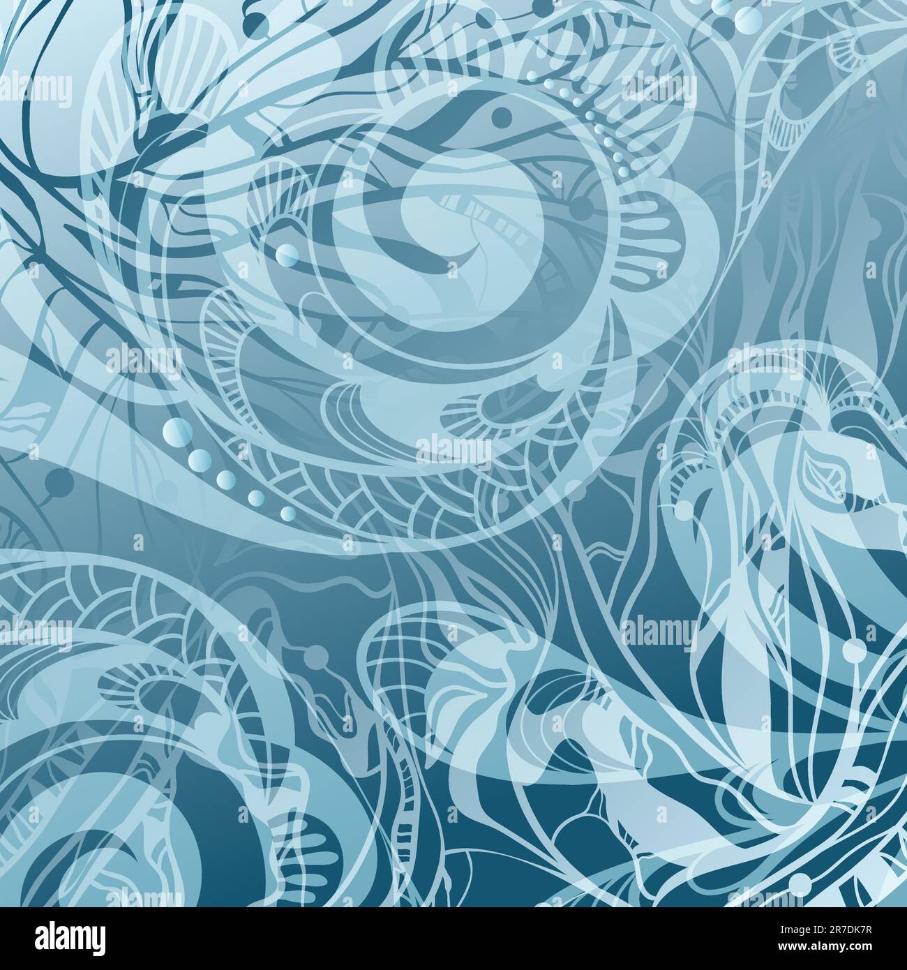 vector abstract background in blue, eps 10 Stock Vector Image & Art - Alamy