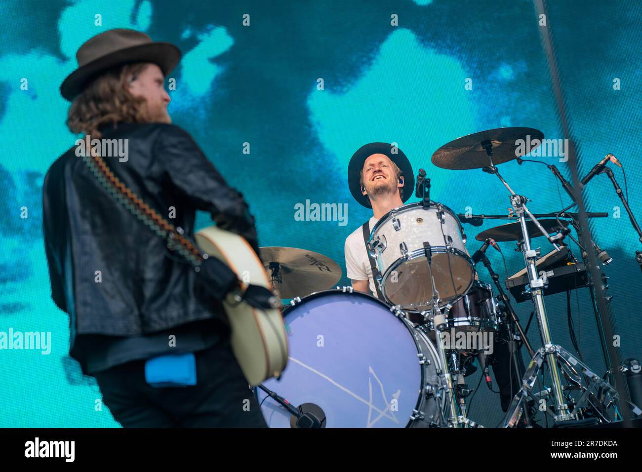 Bergen, Norway. 14th June, 2023. The American folk band The Lumineers