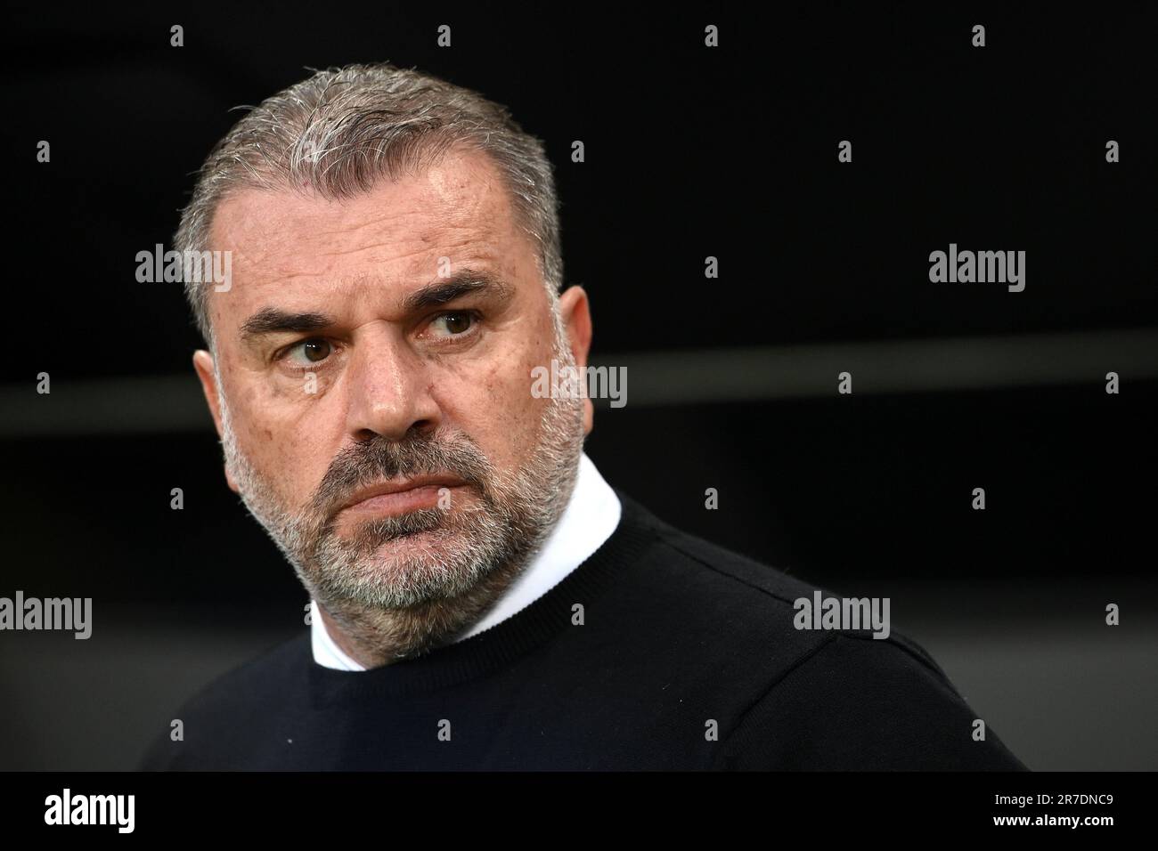 File photo dated 14-09-2022 of Ange Postecoglou. Ange Postecoglou’s first game in charge of Tottenham will be away to Brentford at 2pm on Sunday, Bournemouth open at home to Europa Conference League winners West Ham, and Everton, looking to avoid a third straight relegation scrap, begin at home to Fulham. Issue date: Thursday June 15, 2023. Stock Photo