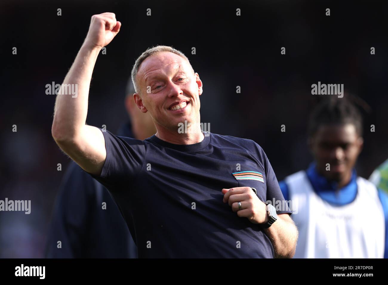 File photo dated 28-05-2023 of Nottingham Forest manager Steve Cooper. The Premier League has announced the fixture schedule for the 2023/24 season, which starts on Friday 11 August 2023. Issue date: Thursday June 15, 2023. Stock Photo