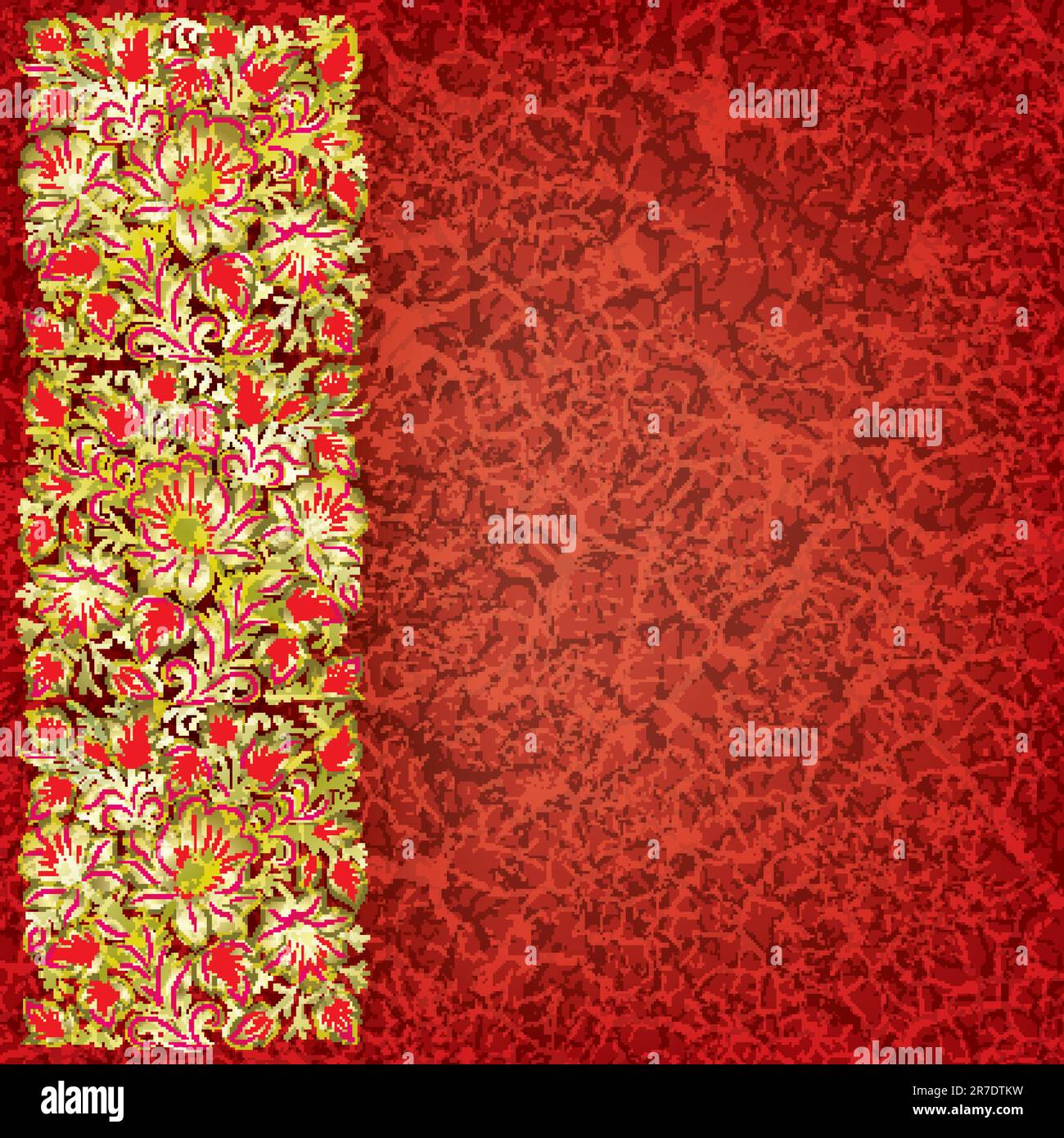 Abstract red grunge background hi-res stock photography and images - Alamy