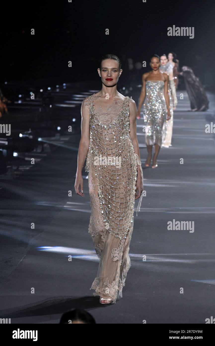 Florence, LuisaViaRoma & British Vogue event. Pictured: Ashley Graham